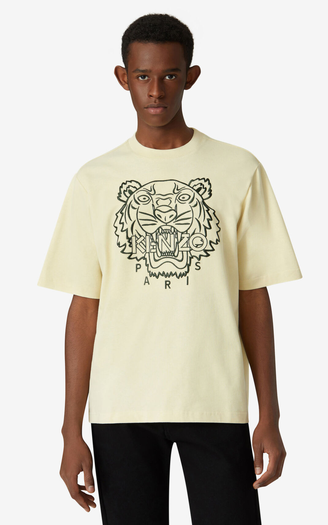 Kenzo Tiger loose fitting T Shirt Herr | 63759-JQBY